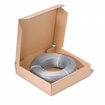 Filament do drukarki 3D FIBERLOGY REFILL EASY PET G 1.75mm 0.85kg Silver box