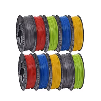 Zestaw szkolny 10 x  PLA Colorfil 1,75mm 1 kg