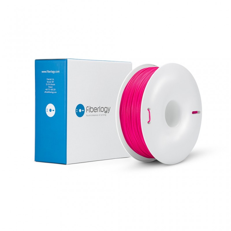 Filament do drukarki 3D FIBERLOGY FIBERFLEX 30D 1.75mm 0.85kg Pink box